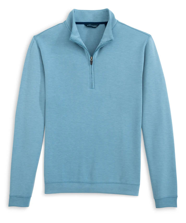 Performance Zip Pullover - Country Blue