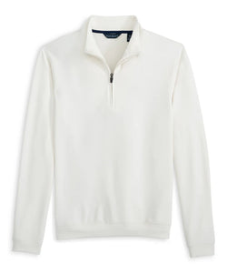 Performance Zip Pullover - Off White