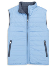 Load image into Gallery viewer, Reversible Quilted Vest - Denim
