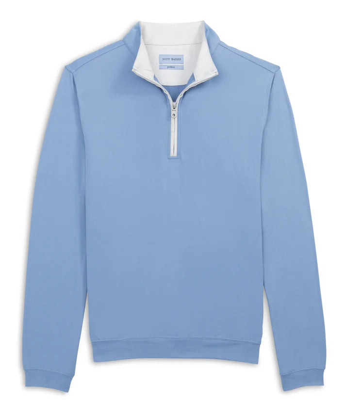 Solid Performance Quarter-Zip - Blue