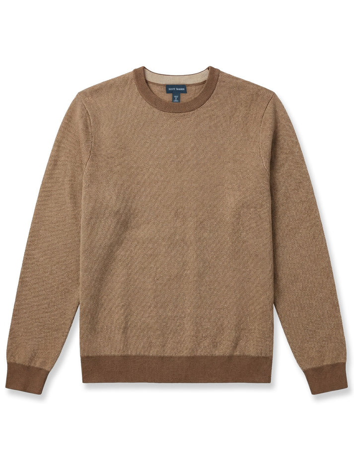 12gg Merino Crew Sweater -Filbert
