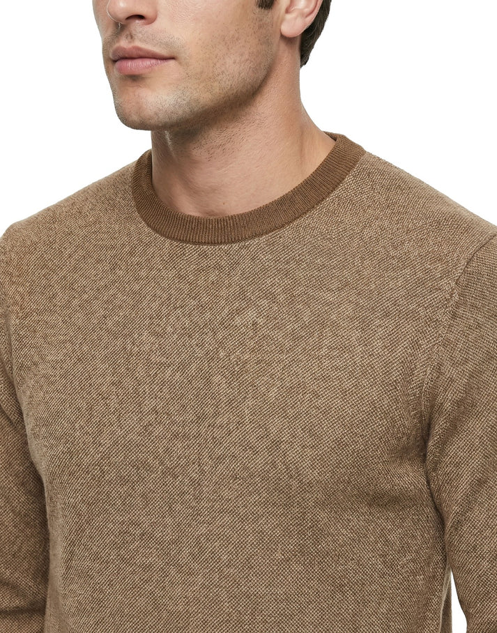 12gg Merino Crew Sweater -Filbert