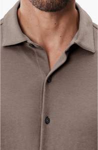 Milo Knit Button-Up Shirt