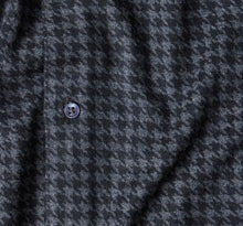 Load image into Gallery viewer, Houndstooth Jersey Shirt - Navy
