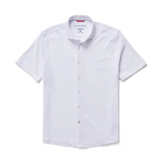 Origin Pique Short Sleeve - White