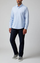 Load image into Gallery viewer, Light Blue Long Sleeve Stretch Shirt
