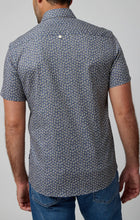 Load image into Gallery viewer, Navy Daisies Short Sleeve Shirt - Navy
