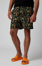 Load image into Gallery viewer, Black Tiger Swim Shorts - Black
