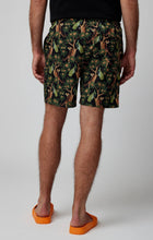 Load image into Gallery viewer, Black Tiger Swim Shorts - Black
