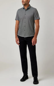 Black Short Sleeve T- Series Shirt - Black