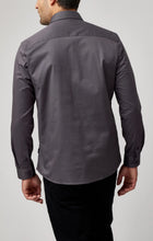 Load image into Gallery viewer, Charcoal Solid Woven Drytouch Shirt
