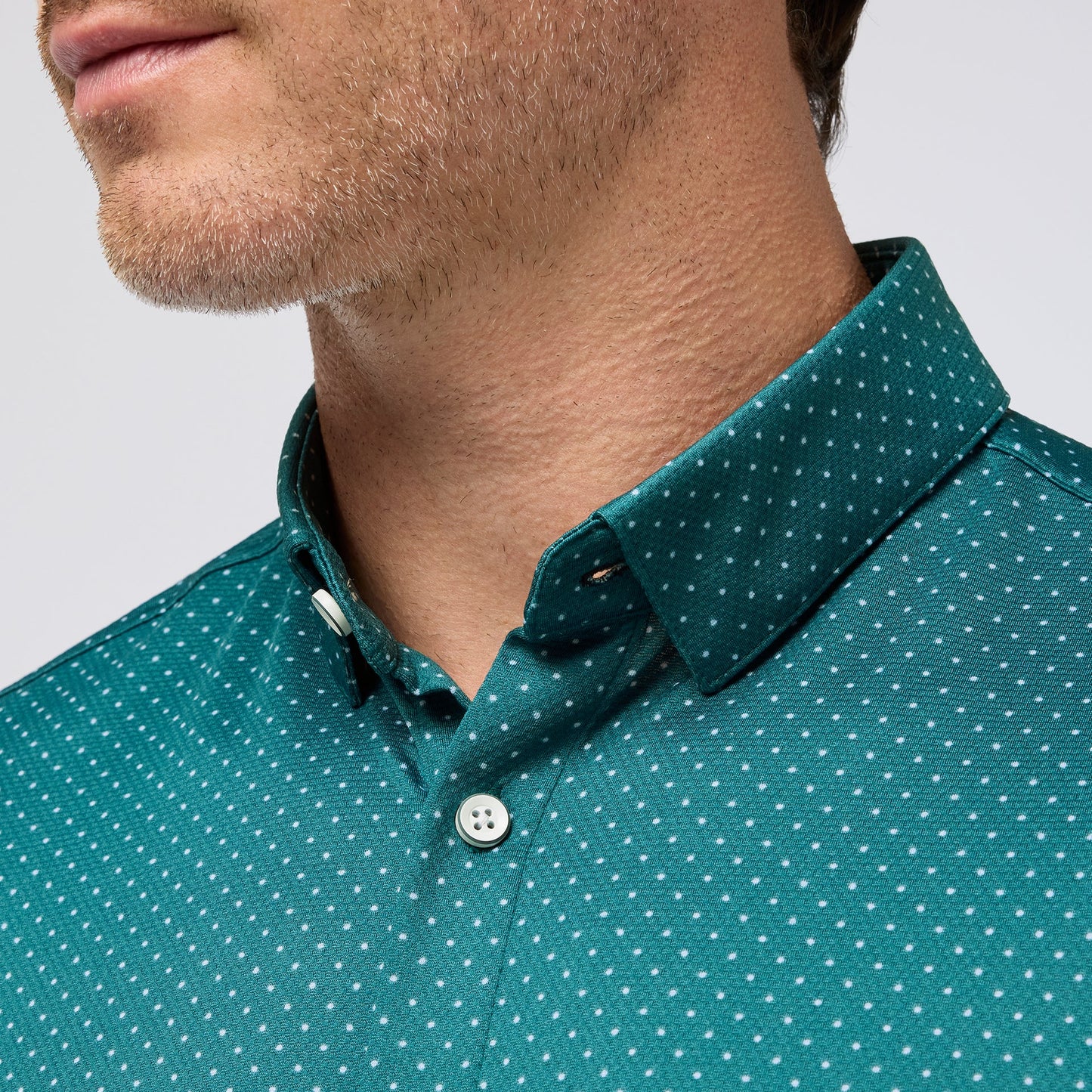 Halyard Short Sleeve - Dark Teal Dot