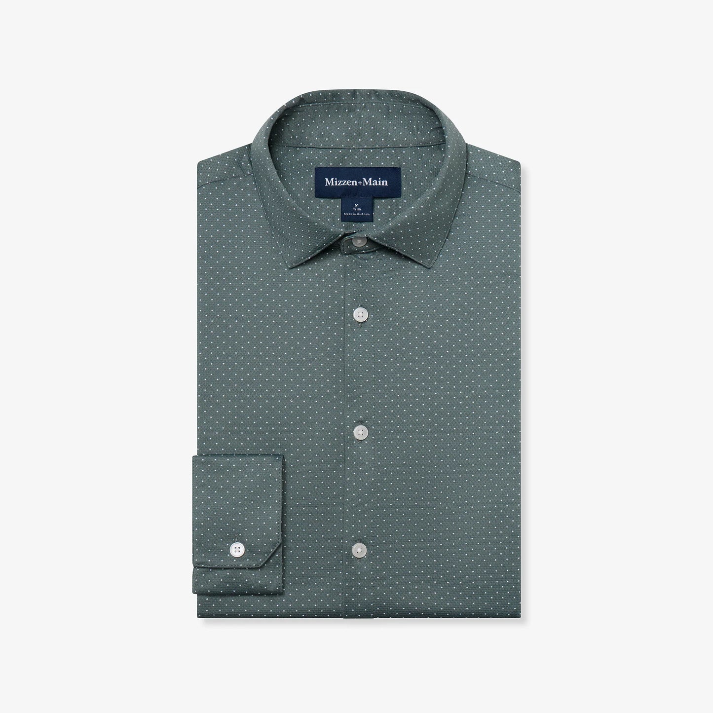 Halyard Dress Shirt - Hemlock Dot