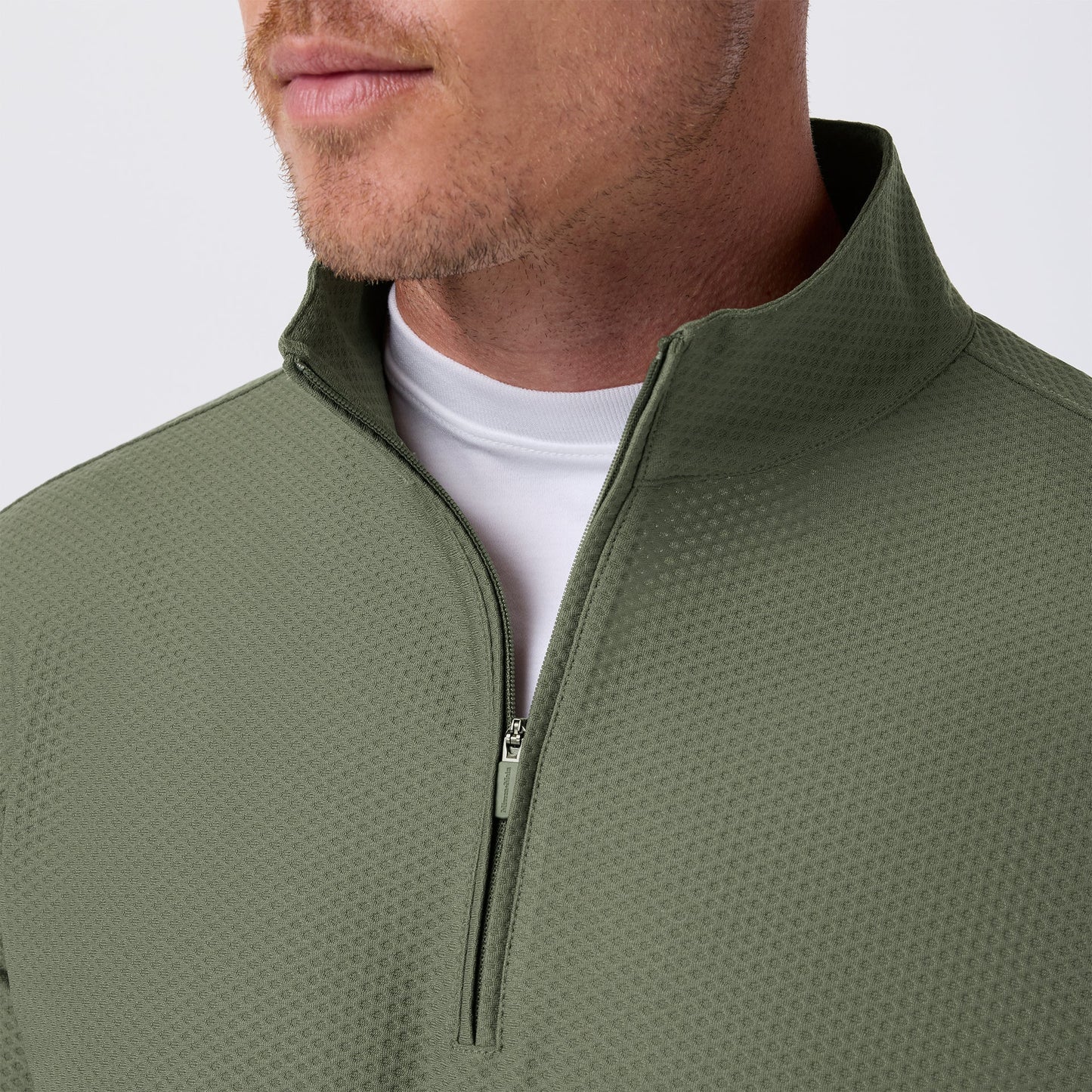 Easton Quarter Zip - Olive