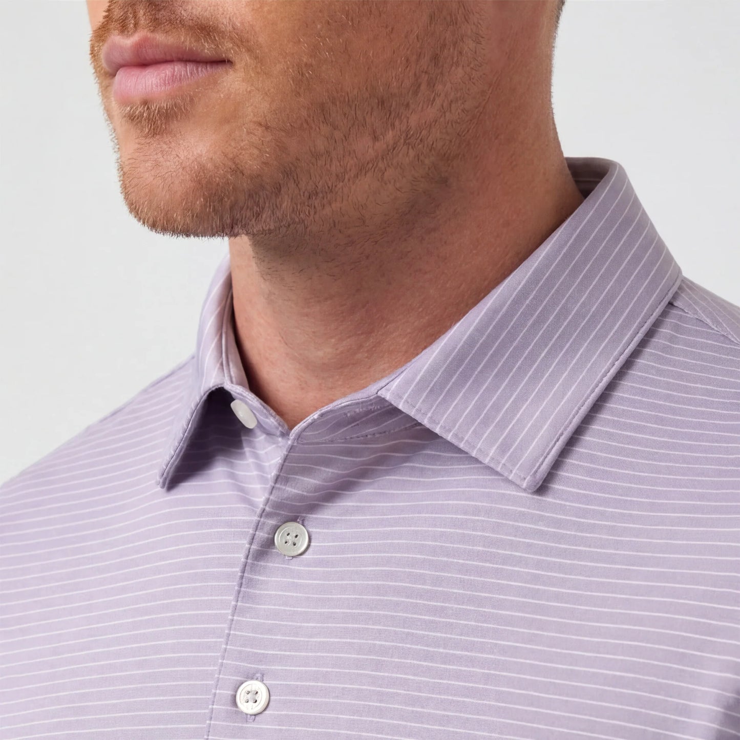 Versa Polo - Purple Dusk Multi Stripe