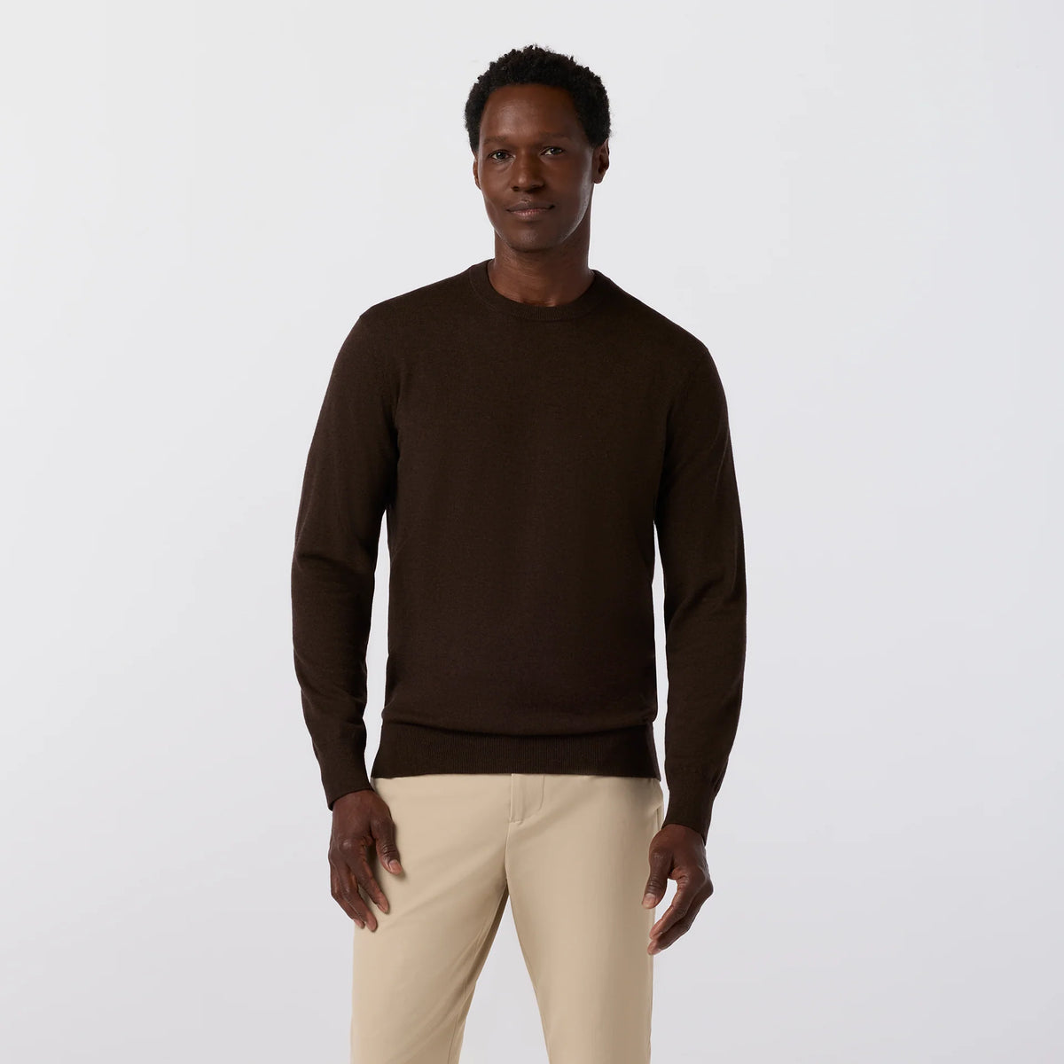 Heritage Crewneck Sweater - Espresso Heather