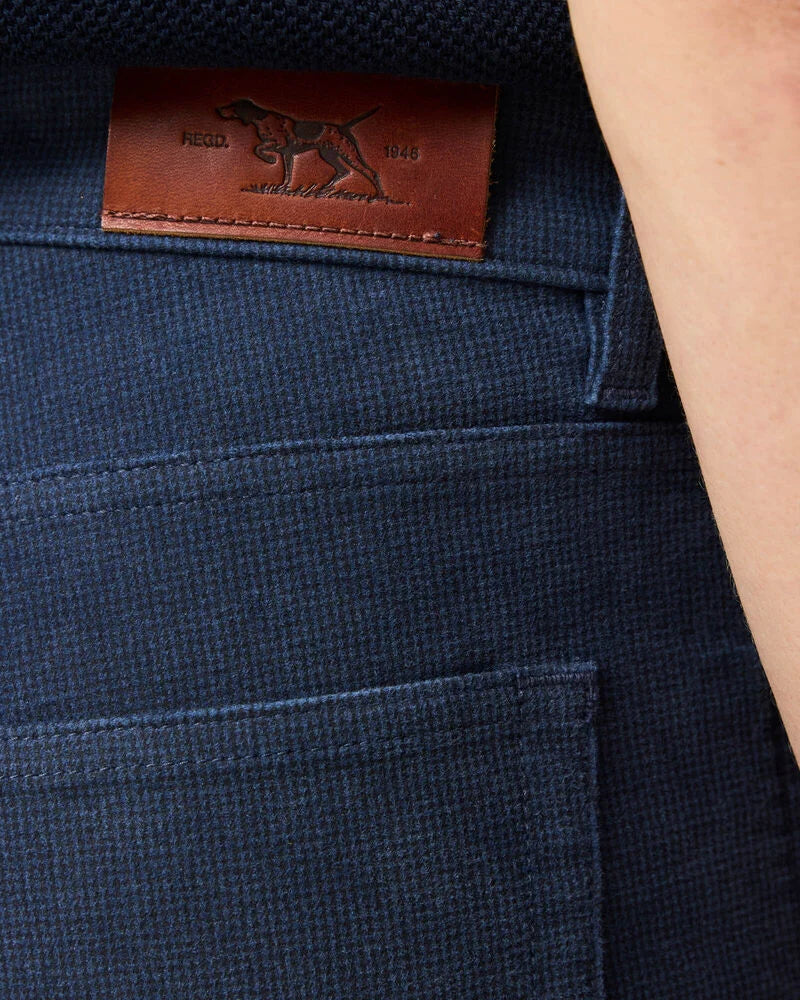 Glenvar Straight Fit Jean - Navy