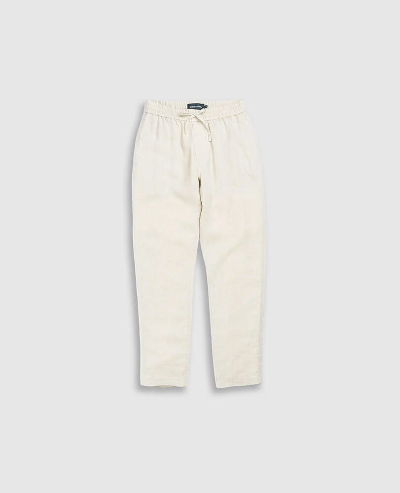Linen Resort Pant - Oatmeal