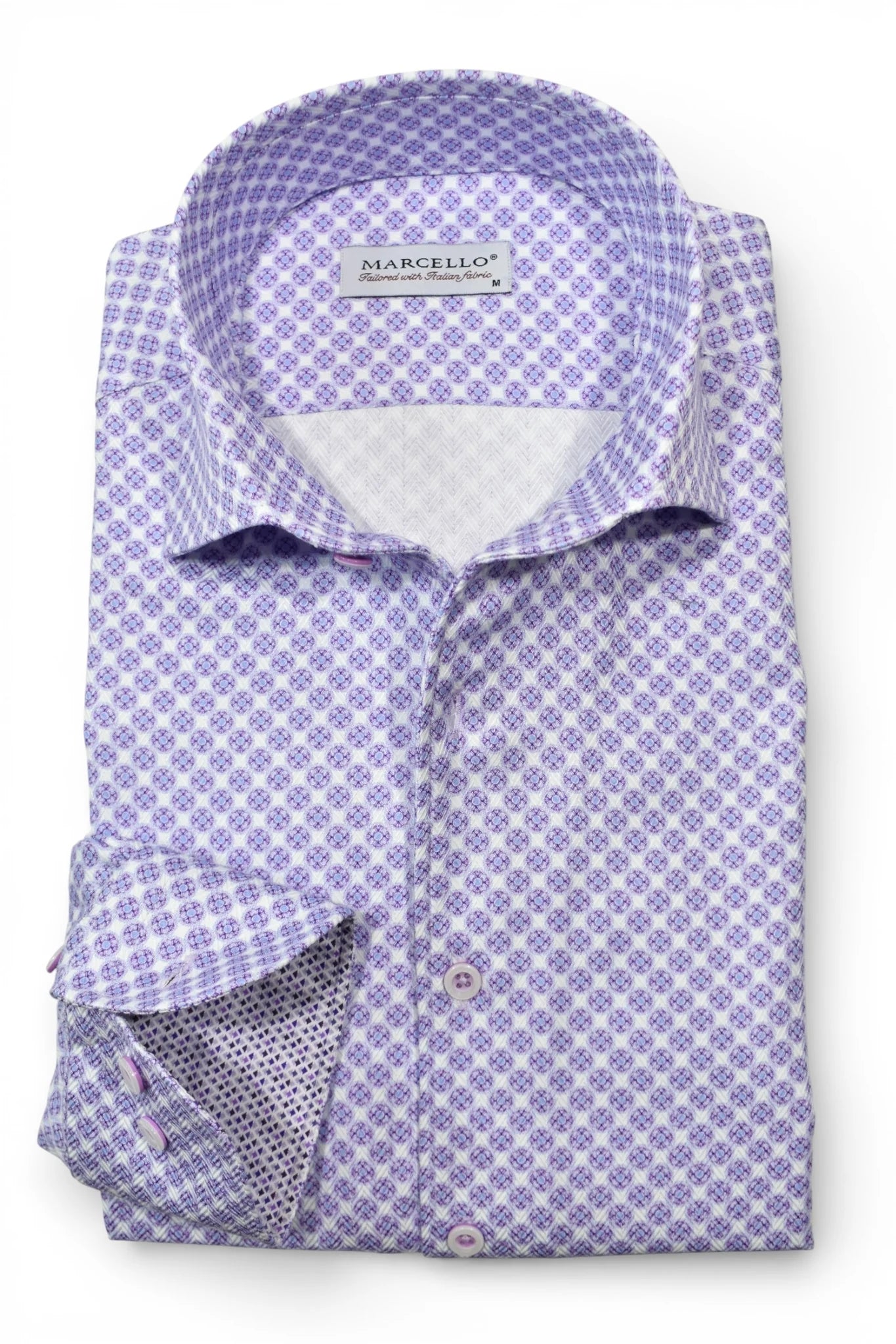 Plum Circle Medallion