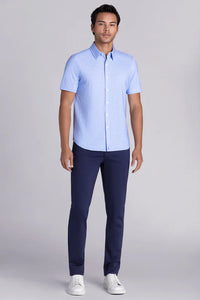 Stamina in Icy Cotton - Santorini Blue