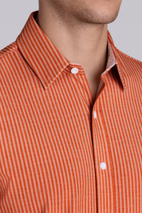 Stamina in Icy Cotton - Sienna Orange