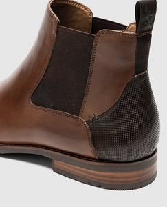 Lyttleton Chelsea Boot - Teak Multi