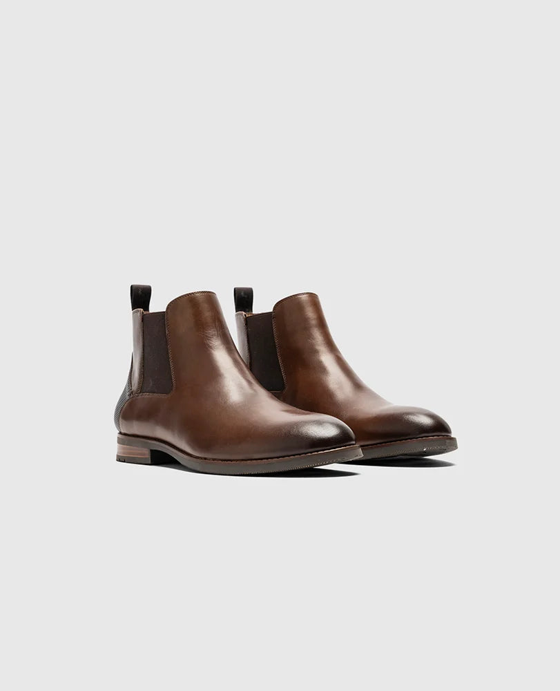 Lyttleton Chelsea Boot - Teak Multi