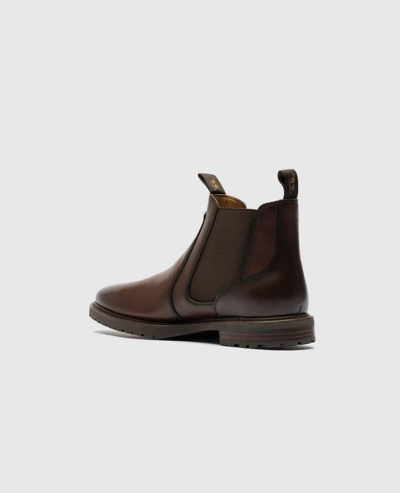 Brooklyn Chelsea Boot - Redwood Chocolate