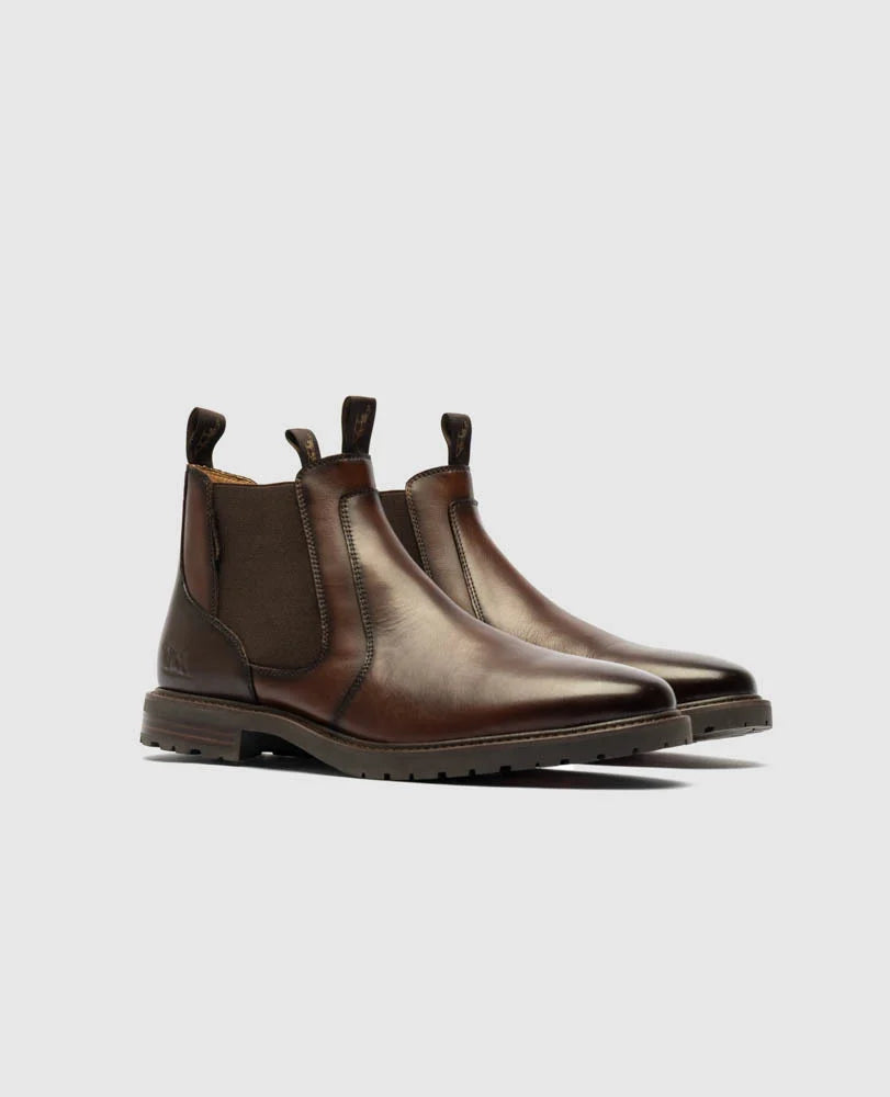 Brooklyn Chelsea Boot - Redwood Chocolate