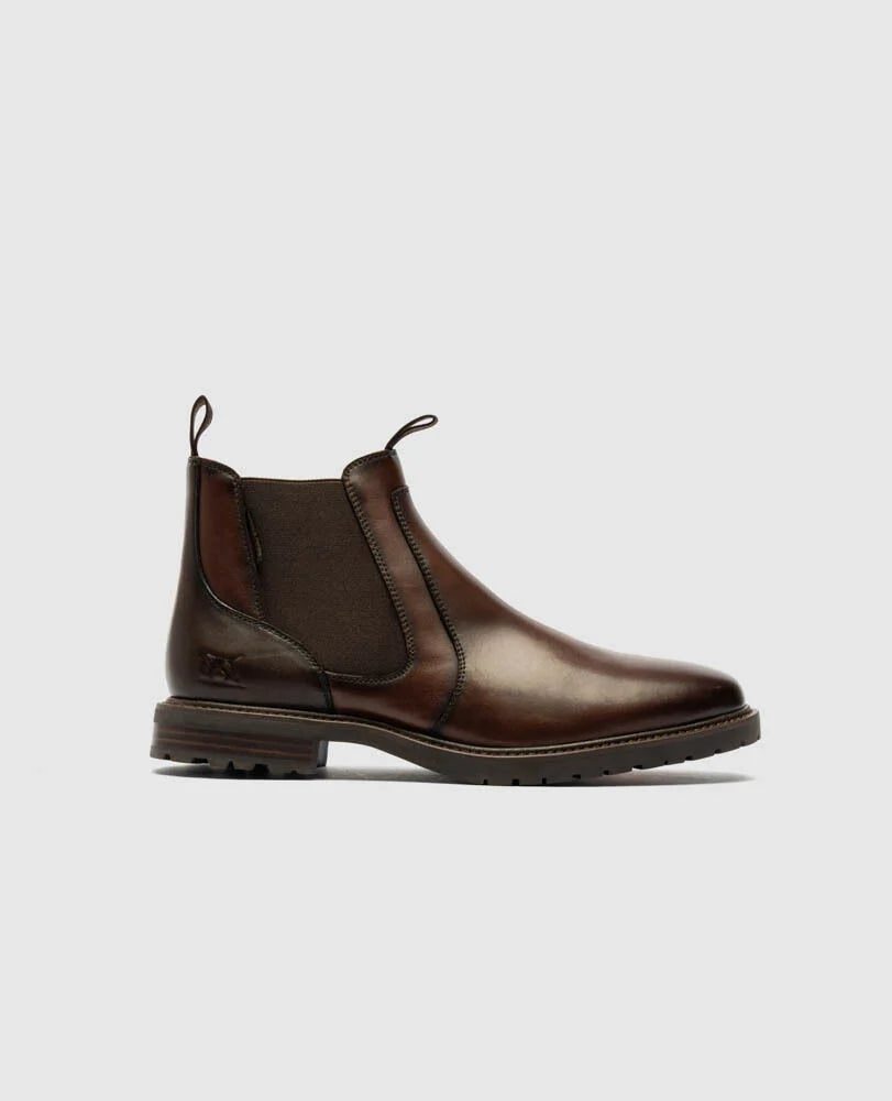 Brooklyn Chelsea Boot - Redwood Chocolate