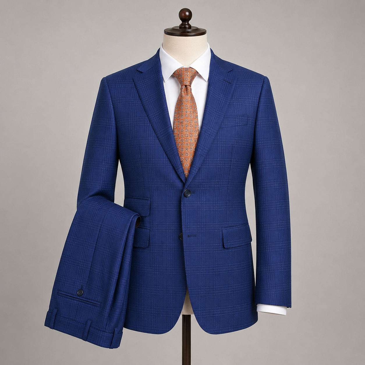 Royal Plaid Suit