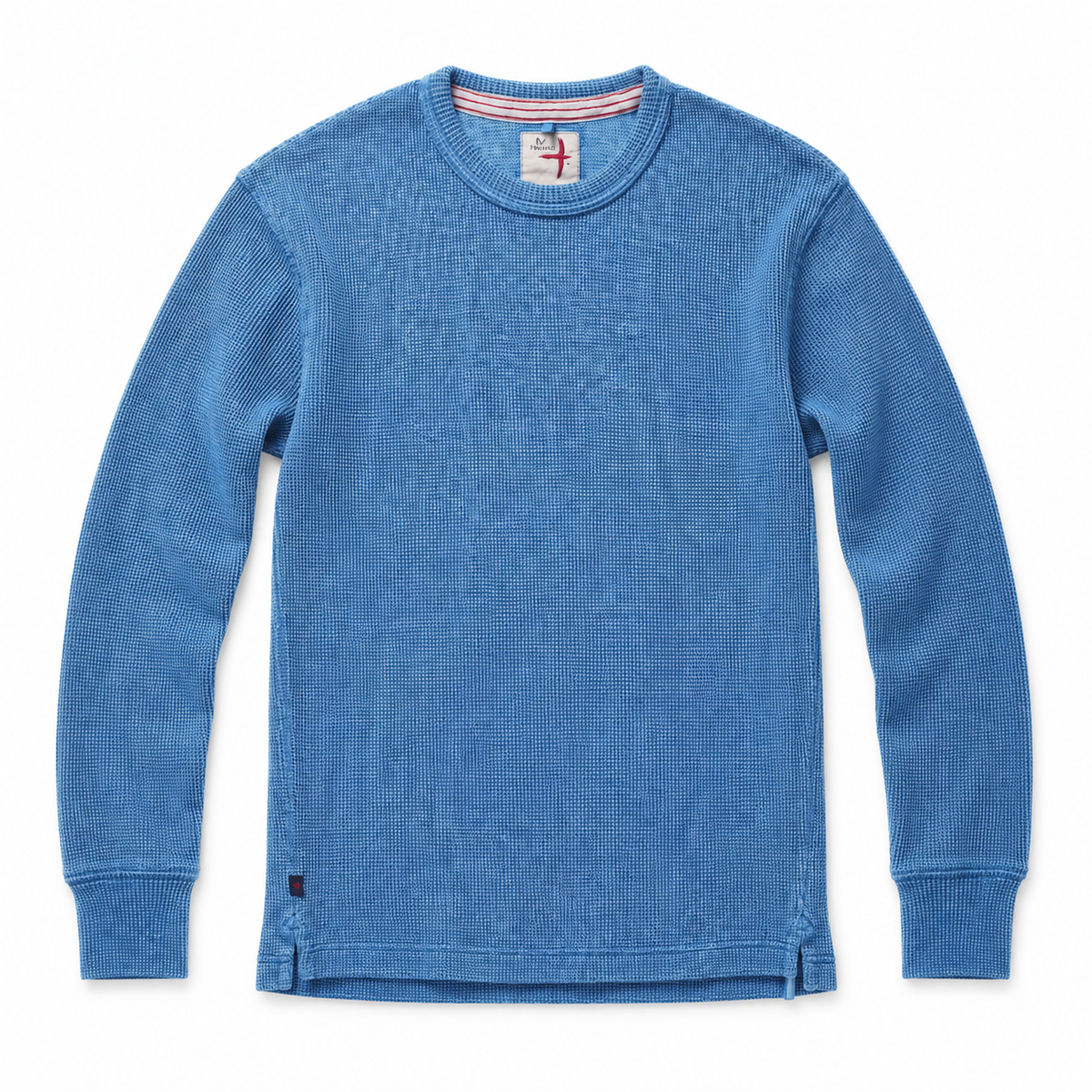 Bi-Waffle Crew -  French Blue