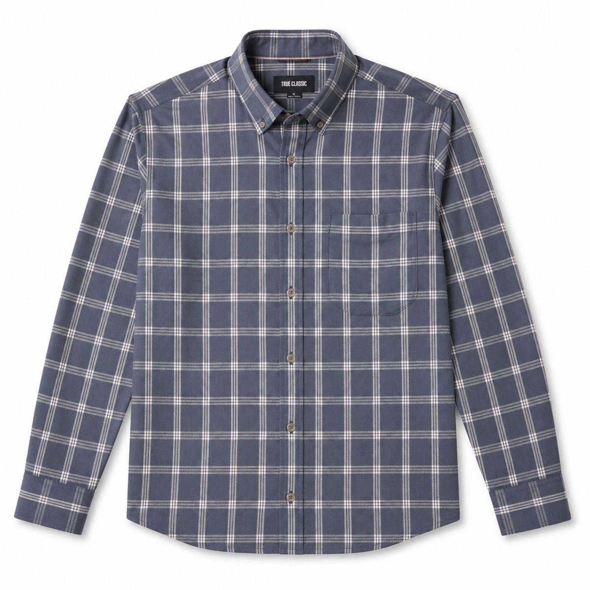 City Flannel - Dark Slate Oliver Plaid