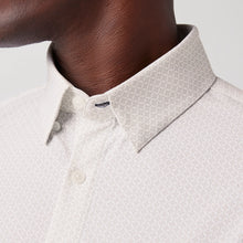 Load image into Gallery viewer, Leeward  Dress Shirt - White Circle Texture
