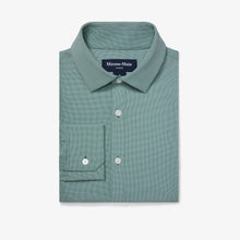 Load image into Gallery viewer, Leeward  Dress Shirt - Hunter Green Straton Check
