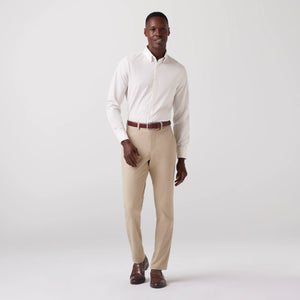 Leeward  Dress Shirt - White Circle Texture