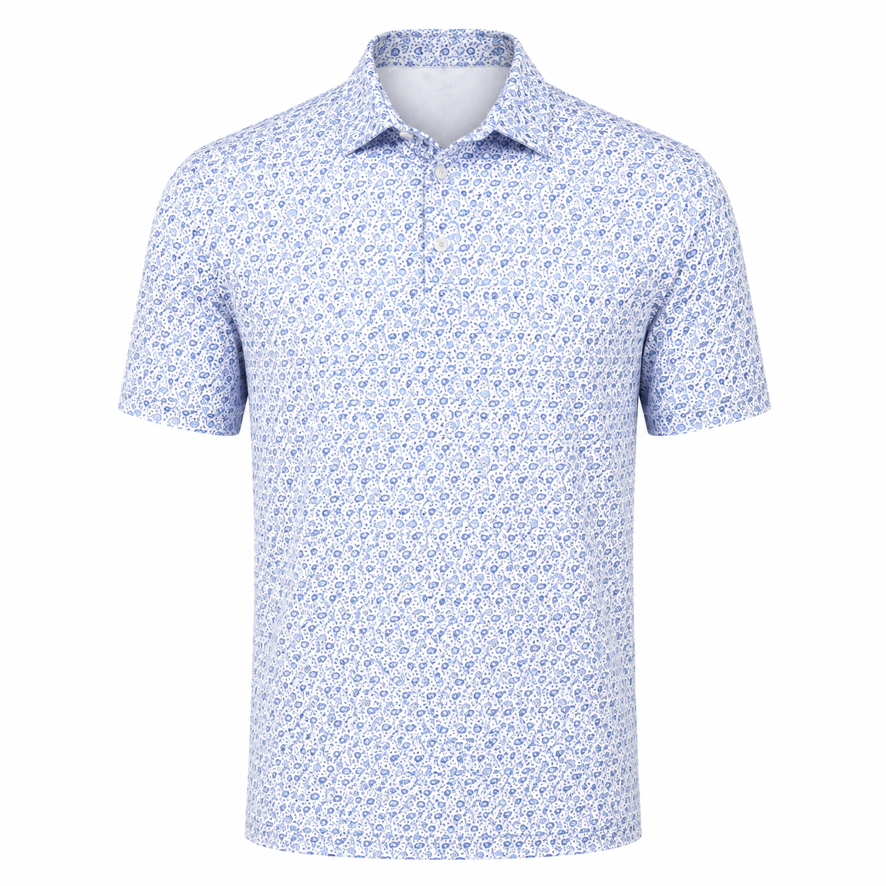 As It Lies Polo - Cloud Blue