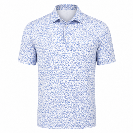 As It Lies Polo - Cloud Blue