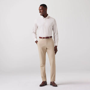 Leeward  Dress Shirt - White Circle Texture