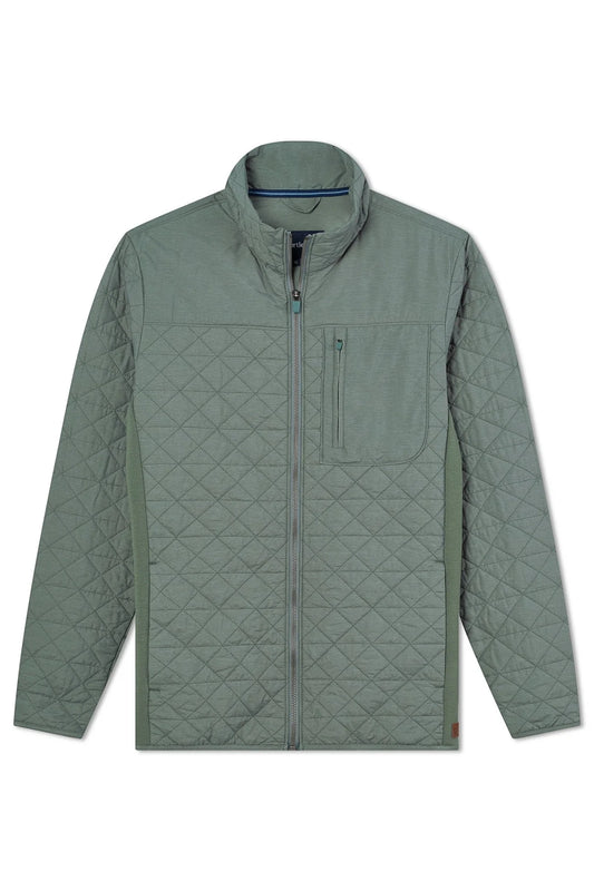 Clayton Quilted Jacket - Eucalyptus