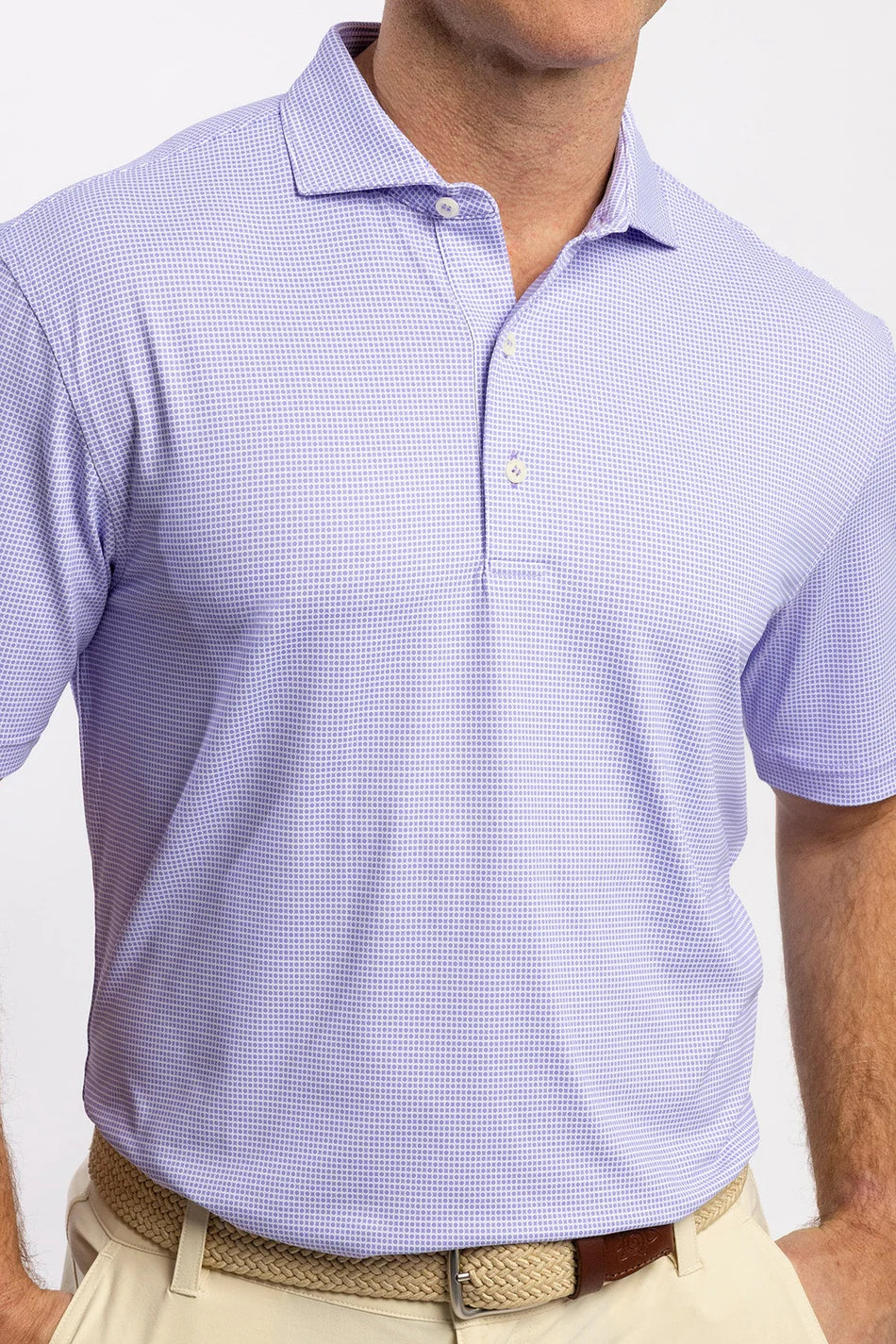 Cory Performance Polo - Periwinkle