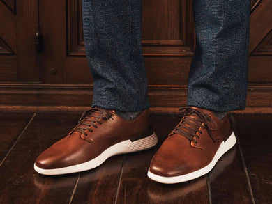 Crossover Derby - Brown/White