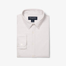 Load image into Gallery viewer, Leeward  Dress Shirt - White Circle Texture
