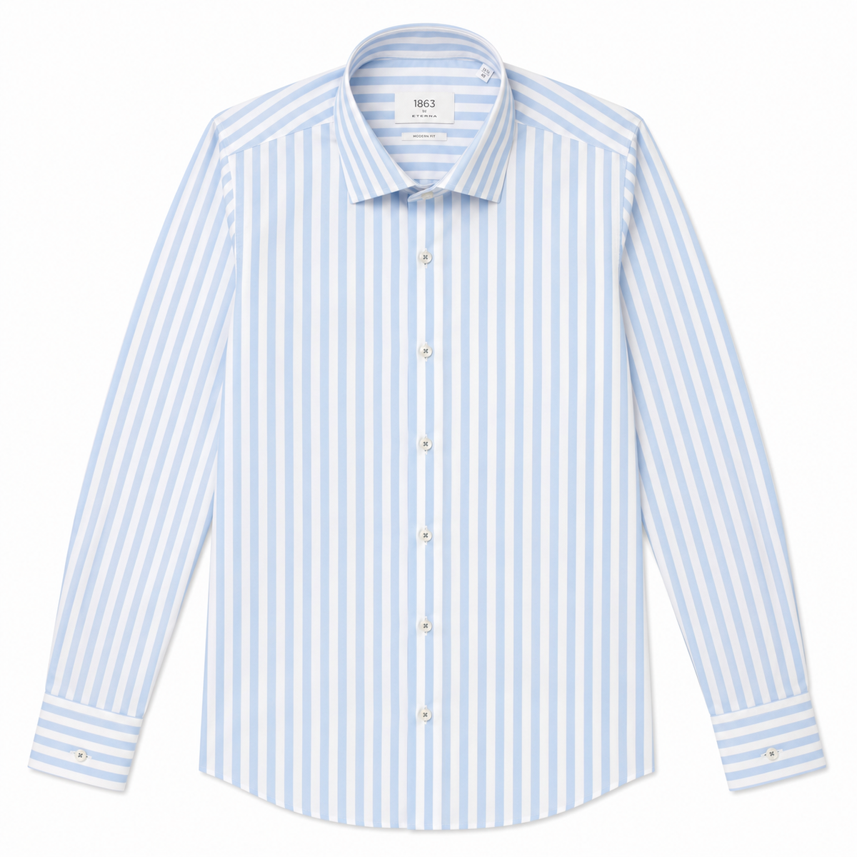 Stripe Twill - Light Blue