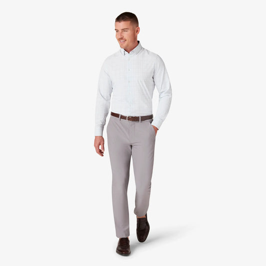 Leeward  Dress Shirt - White Baja Plaid