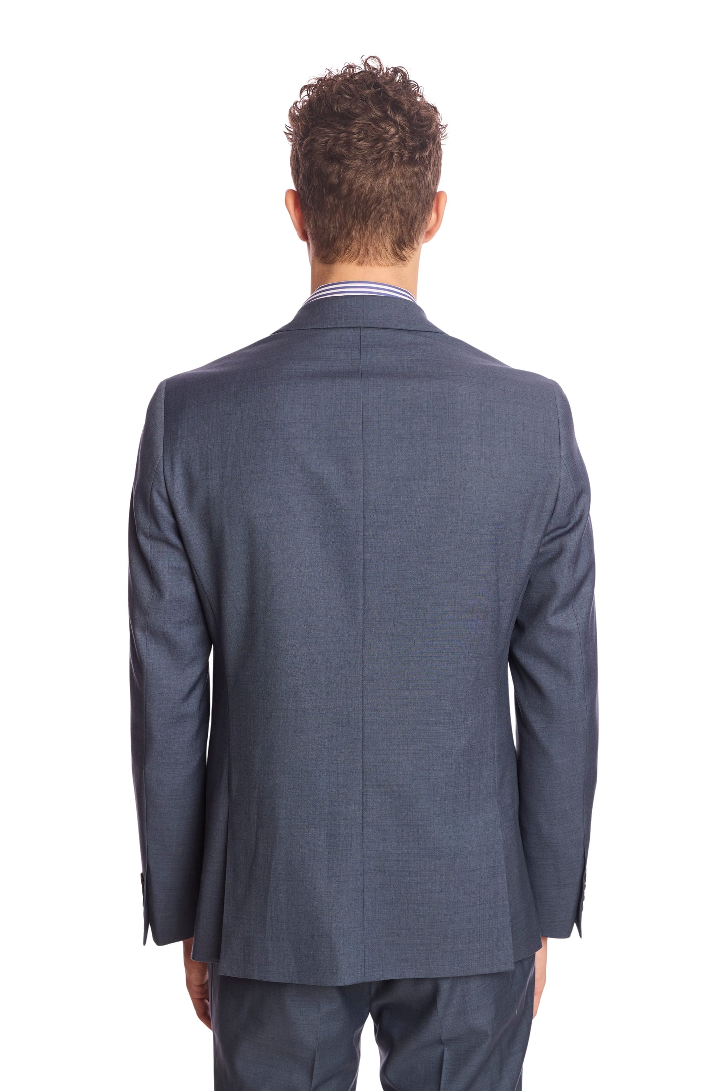 Slate Blue Suit Jacket