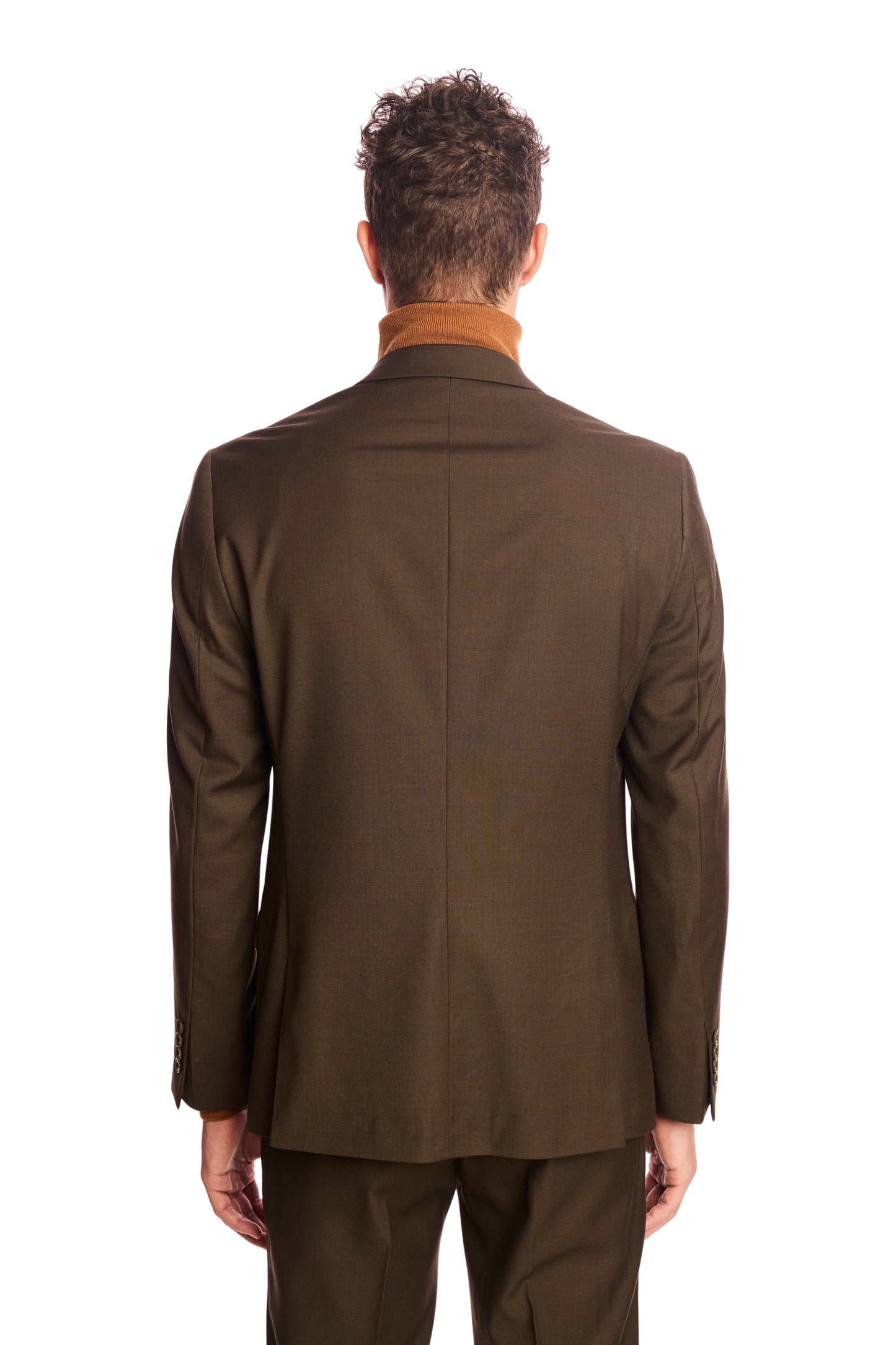 Dark Army Green Suit Jacket