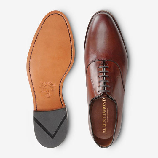 Carlyle Plain-toe Oxford Dress Shoe - Dark Chili