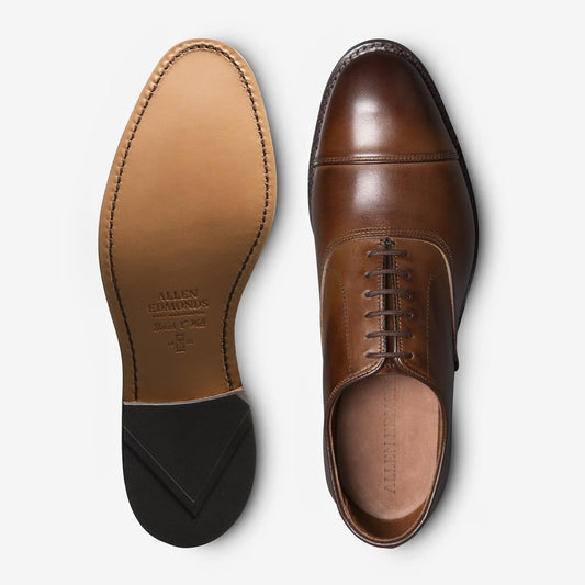 Park Avenue Cap-toe Oxford Dress Shoe - DK Chili