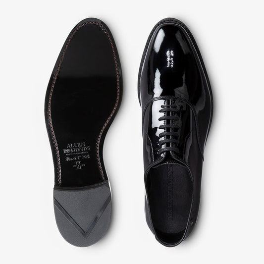 Carlyle Plain-toe Oxford Dress Shoe - Black Patent